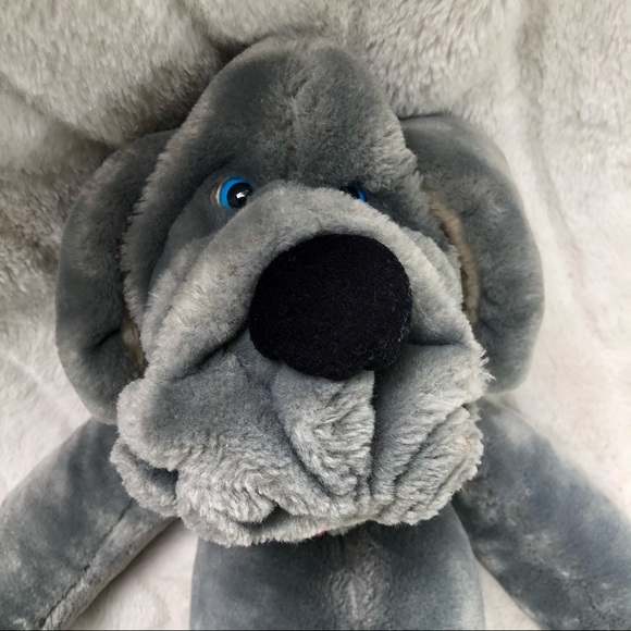 Vintage Ganz Bros 16” Wrinkles Dog Plush - Picture 3 of 12